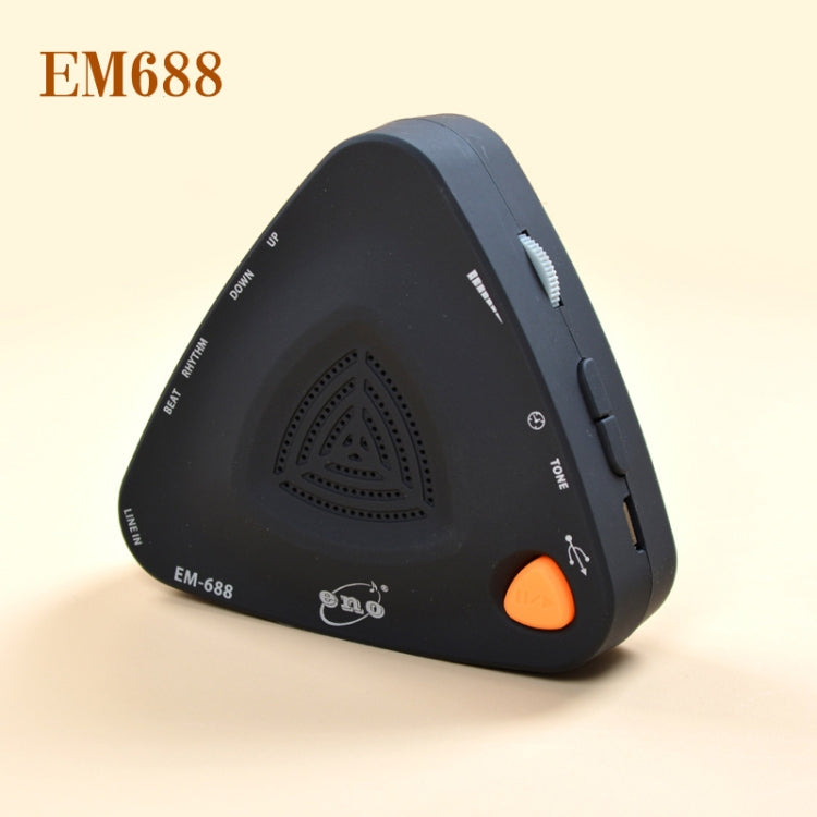 ENO EM-688 Electronic Vocal Rechargeable Metronome For Piano/Guitar/Drum/Guzheng/Violin(Black) - Stringed Instruments by PMC TechLife | Online Shopping South Africa | PMC TechLife