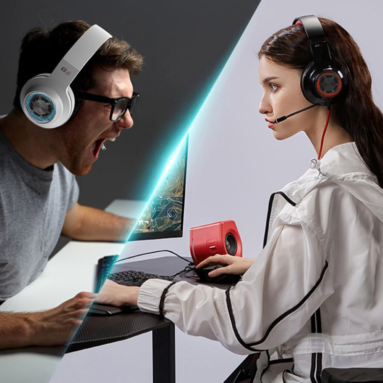 Edifier HECATE G4 Gaming Headeadphone Desktop Computer Listening Discrimination 7.1-channel Headset, Cable Length: 2.5m(Black Red) - free shipping - PMC TechLife - Order now!