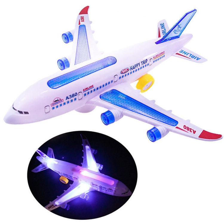 Model Airplane Toys Electric Flash Music Plane Kids Toy DIY Aircraft Gift - free shipping - PMC TechLife - Order now!