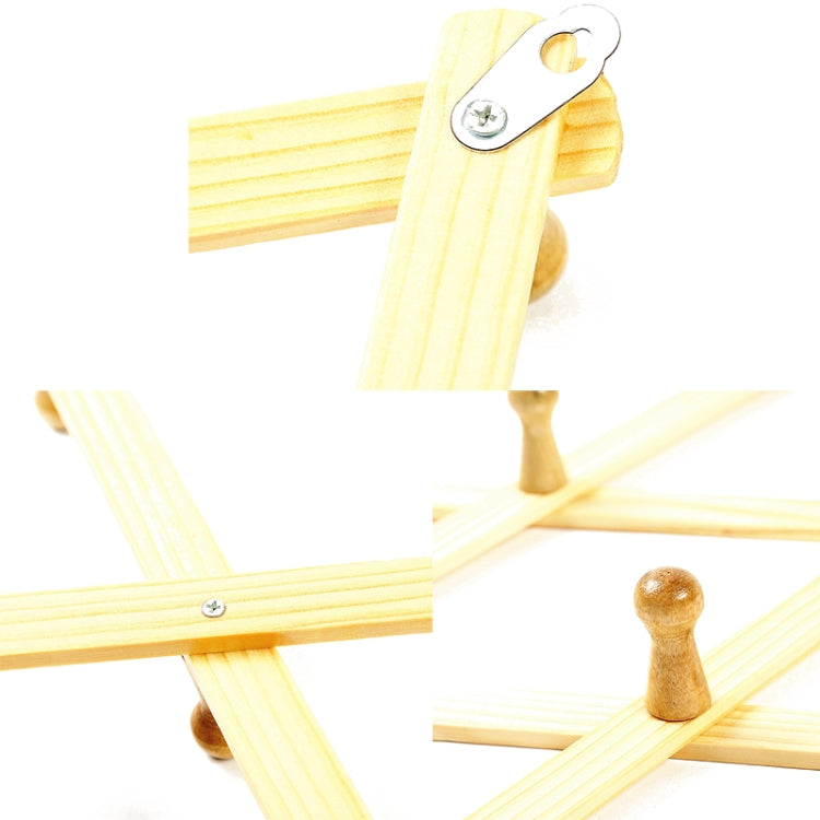 Solid Wooden Retractable Wall Hanging Folding Coat Rack Drying Rack - free shipping - PMC TechLife - Order now!