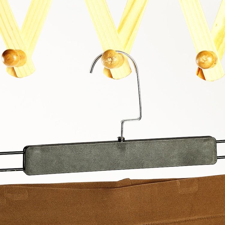 Solid Wooden Retractable Wall Hanging Folding Coat Rack Drying Rack - free shipping - PMC TechLife - Order now!