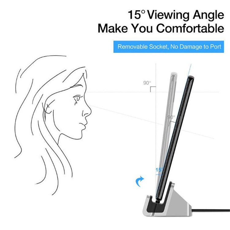 USB-C / Type-C 3.1 Sync Data / Charging Dock Charger(Rose Gold) - free shipping - PMC TechLife - Order now!