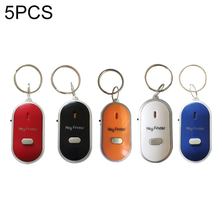 5 PCS ZG808 LED Key Finder Voice Control Anti-lost Device, Random Color Delivery - Personal Tracker by PMC TechLife | Online Shopping South Africa | PMC TechLife