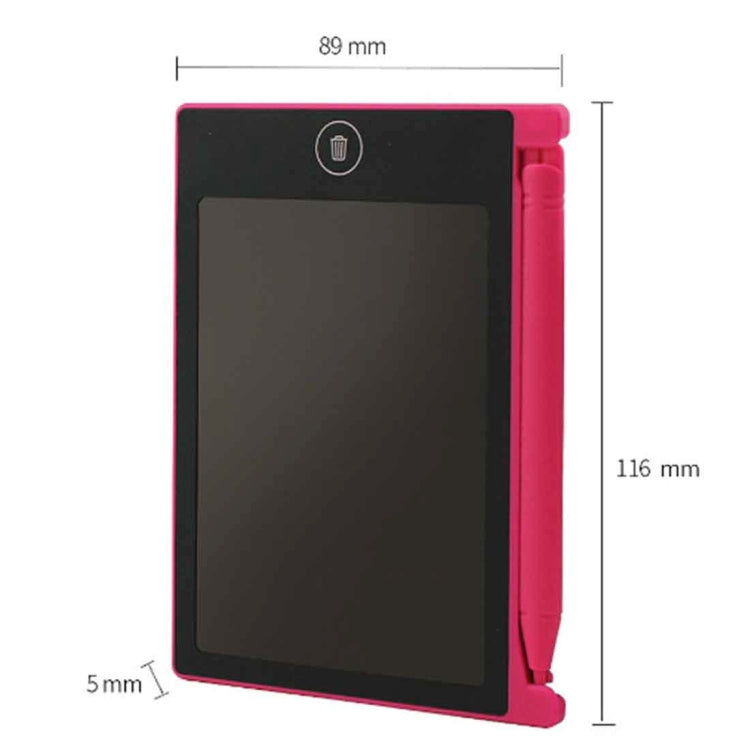 CHUYI 4.4 inch LCD Writing Tablet Portable Electronic Writing Drawing Board Doodle Pads with Stylus for Home School Office(Pink) - free shipping - PMC TechLife - Order now!