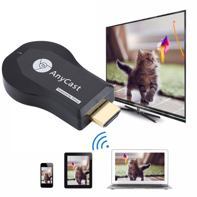 AnyCast M9 Plus Wireless WiFi Display Dongle Receiver Airplay Miracast DLNA 1080P HDMI TV Stick for iPhone, Samsung, and other Android Smartphones - Wireless Display Dongle by PMC TechLife | Online Shopping South Africa | PMC TechLife | Buy Now Pay Later Mobicred