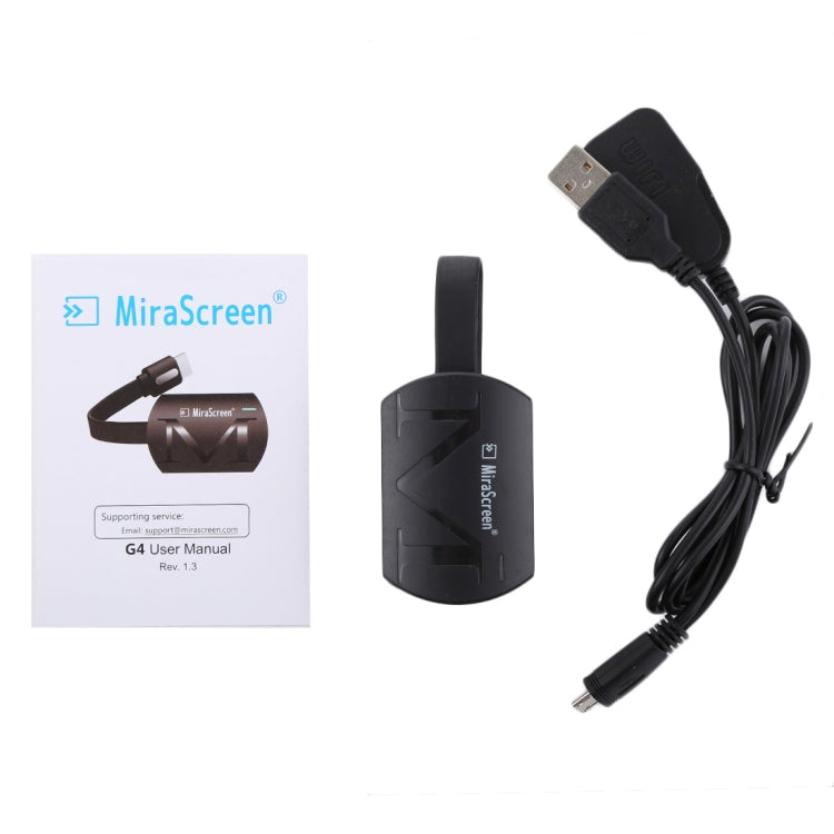 MiraScreen G4 Wireless HDMI Dongle HD 1080P TV Stick WiFi Media Player Miracast - Wireless Display Dongle by PMC TechLife | Online Shopping South Africa | PMC TechLife
