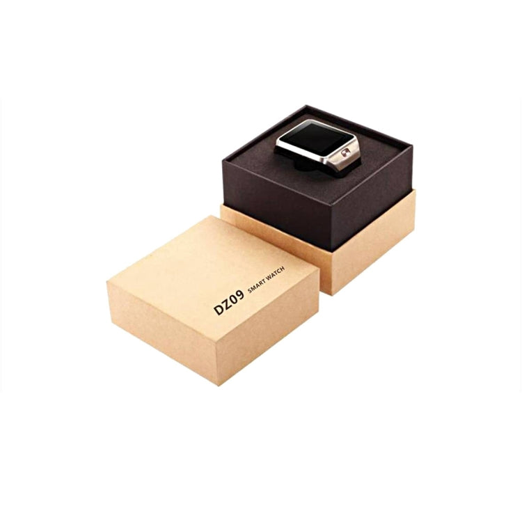 DZ09 1.56 inch Screen Bluetooth 3.0 Android 4.1 OS Above Smart Watch Phone with Bluetooth Call & Call Reminder & Sleep Monitor & Pedometer & Sedentary Reminder & Calendar & SMS & Audio and Video Player & Anti-loss Function(Gold) - Smart Watches by PMC TechLife | Online Shopping South Africa | PMC TechLife | Buy Now Pay Later Mobicred