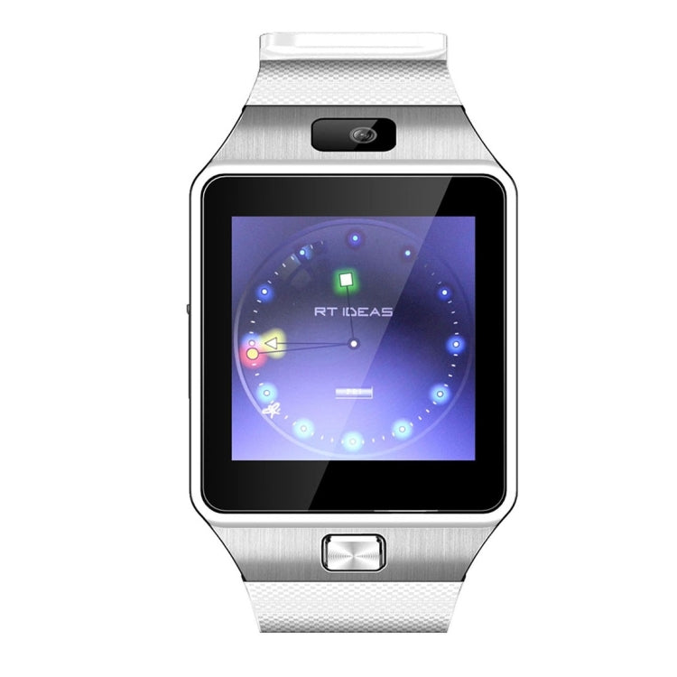 DZ09 1.56 inch Screen Bluetooth 3.0 Android 4.1 OS Above Smart Watch Phone with Bluetooth Call & Call Reminder & Sleep Monitor & Pedometer & Sedentary Reminder & Calendar & SMS & Audio and Video Player & Anti-loss Function(White) - Smart Watches by PMC TechLife | Online Shopping South Africa | PMC TechLife | Buy Now Pay Later Mobicred