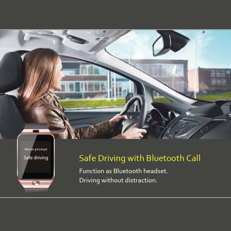 DZ09 1.56 inch Screen Bluetooth 3.0 Android 4.1 OS Above Smart Watch Phone with Bluetooth Call & Call Reminder & Sleep Monitor & Pedometer & Sedentary Reminder & Calendar & SMS & Audio and Video Player & Anti-loss Function(White) - Smart Watches by PMC TechLife | Online Shopping South Africa | PMC TechLife | Buy Now Pay Later Mobicred