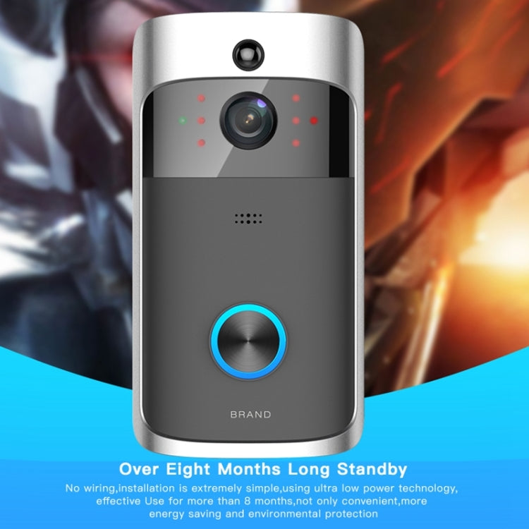 M3 720P Smart WIFI Ultra Low Power Video Visual Doorbell,Support Mobile Phone Remote Monitoring & Night Vision(Black) - free shipping - PMC TechLife - Order now!