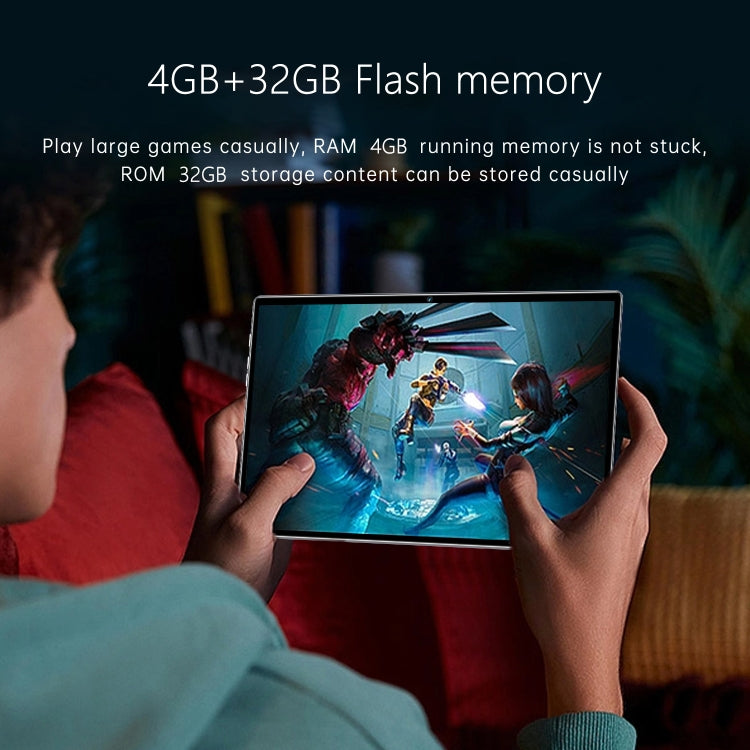 G18 4G LTE Tablet PC, 10.1 inch, 4GB+32GB, Android 8.1 MTK6750 Octa Core, Support Dual SIM, WiFi, Bluetooth, GPS(Grey) - 10.1 inch by PMC TechLife | Online Shopping South Africa | PMC TechLife