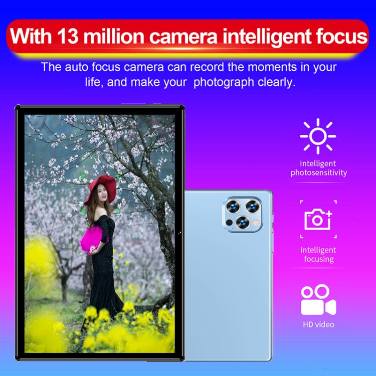 P60 4G Phone Call Tablet PC, 10.1 inch, 4GB+64GB, Android 8.0 MTK6797 Deca Core 2.1GHz, Dual SIM, Support GPS, OTG, WiFi, BT (Blue) - 10.1 inch by PMC TechLife | Online Shopping South Africa | PMC TechLife