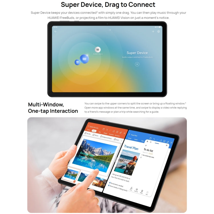 HUAWEI MatePad SE Wi-Fi, 10.4 inch, 6GB+128GB, HarmonyOS 3 Qualcomm Snapdragon 680 Octa Core, Support Dual WiFi / BT, Not Support Google Play(Blue) - free shipping - PMC TechLife - Order now!