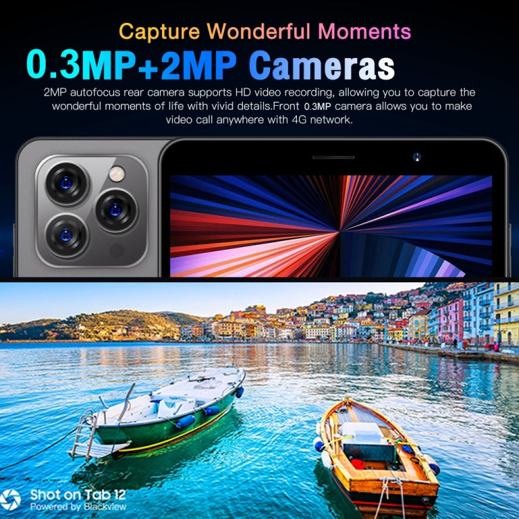 Tab14 / P14 Phone Call Tablet, 1GB+16GB, 8.0 inch Screen, Face Identification, Android 5.0 MTK6582 Quad Core, Network: 3G, GPS, OTG(Purple) - 7.0-8.0 inch by PMC TechLife | Online Shopping South Africa | PMC TechLife