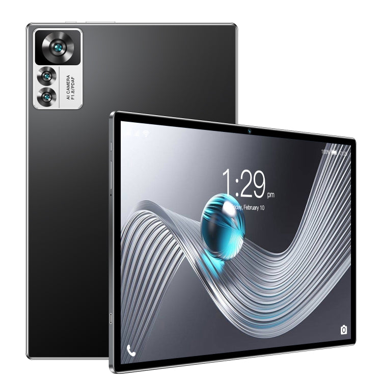 12S Pro 4G LTE Tablet PC, 10.1 inch, 4GB+64GB, Android 8.1  MTK6755 Octa-core 2.0GHz, Support Dual SIM / WiFi / Bluetooth / GPS (Black) - 10.1 inch by PMC TechLife | Online Shopping South Africa | PMC TechLife