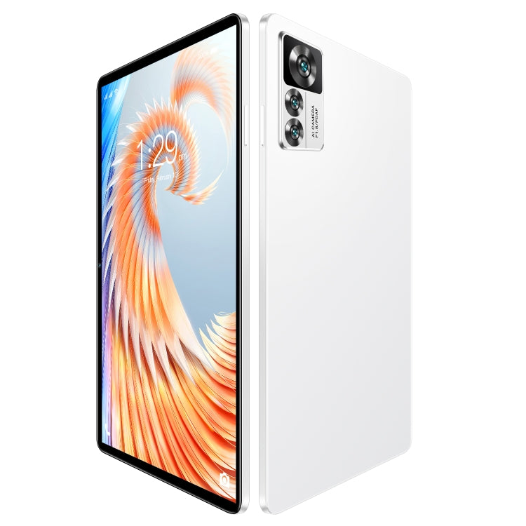 12S Pro 4G LTE Tablet PC, 10.1 inch, 4GB+64GB, Android 8.1  MTK6755 Octa-core 2.0GHz, Support Dual SIM / WiFi / Bluetooth / GPS (White) - 10.1 inch by PMC TechLife | Online Shopping South Africa | PMC TechLife
