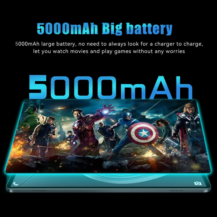 12S Pro 4G LTE Tablet PC, 10.1 inch, 4GB+64GB, Android 8.1  MTK6755 Octa-core 2.0GHz, Support Dual SIM / WiFi / Bluetooth / GPS (Black) - 10.1 inch by PMC TechLife | Online Shopping South Africa | PMC TechLife