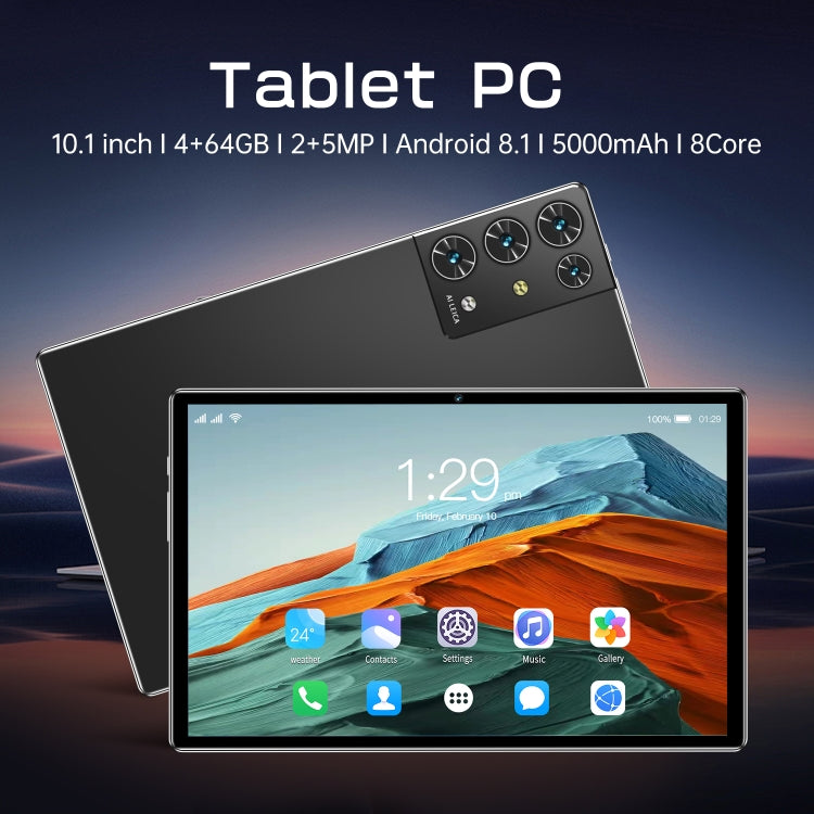 S30 Pro 4G LTE Tablet PC, 10.1 inch, 4GB+64GB, Android 8.1  MTK6755 Octa-core 2.0GHz, Support Dual SIM / WiFi / Bluetooth / GPS(Blue) - 10.1 inch by PMC TechLife | Online Shopping South Africa | PMC TechLife