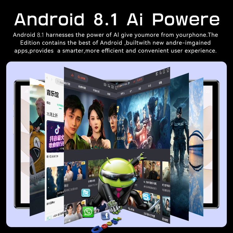 X15 4G LTE Tablet PC, 10.1 inch, 4GB+64GB, Android 8.1  MTK6755 Octa-core 2.0GHz, Support Dual SIM / WiFi / Bluetooth / GPS (Purple) - 10.1 inch by PMC TechLife | Online Shopping South Africa | PMC TechLife