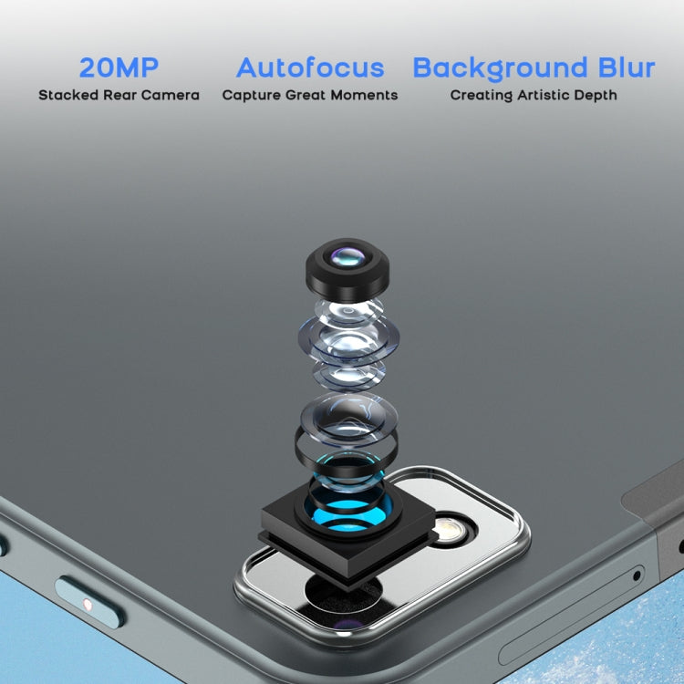 HEADWOLF Hpad2 4G LTE, 10.95 inch, 8GB+256GB, Android 11 Unisoc T618 Octa Core up to 2.0GHz, Support Dual SIM & WiFi & Bluetooth, Global Version with Google Play, US Plug(Space Grey) - free shipping - PMC TechLife - Order now!