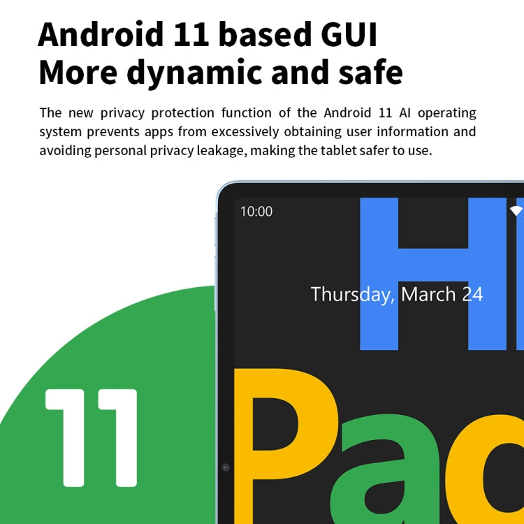 HEADWOLF Hpad1 4G LTE, 10.4 inch, 8GB+128GB, Android 11 Unisoc T618 Octa Core up to 2.0GHz, Support Dual SIM & WiFi & Bluetooth, Global Version with Google Play, US Plug(Blue) - free shipping - PMC TechLife - Order now!