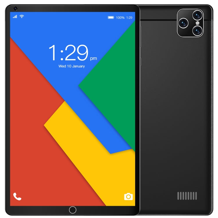 P8 3G Phone Call Tablet PC, 8 inch, 1GB+16GB, Android 5.1 MT6592 Octa Core, Support Dual SIM, WiFi, Bluetooth, GPS, US Plug(Black) - 7.0-8.0 inch by PMC TechLife | Online Shopping South Africa | PMC TechLife