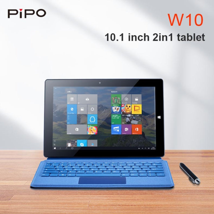 PiPO W10 2 in 1 Tablet PC, 10.1 inch, 6GB+64GB, Windows 10 System, Intel Gemini Lake N4120 Quad Core up to 2.6GHz, with Keyboard & Stylus Pen, Support Dual Band WiFi & Bluetooth & TF Card & HDMI, US Plug - free shipping - PMC TechLife - Order now!