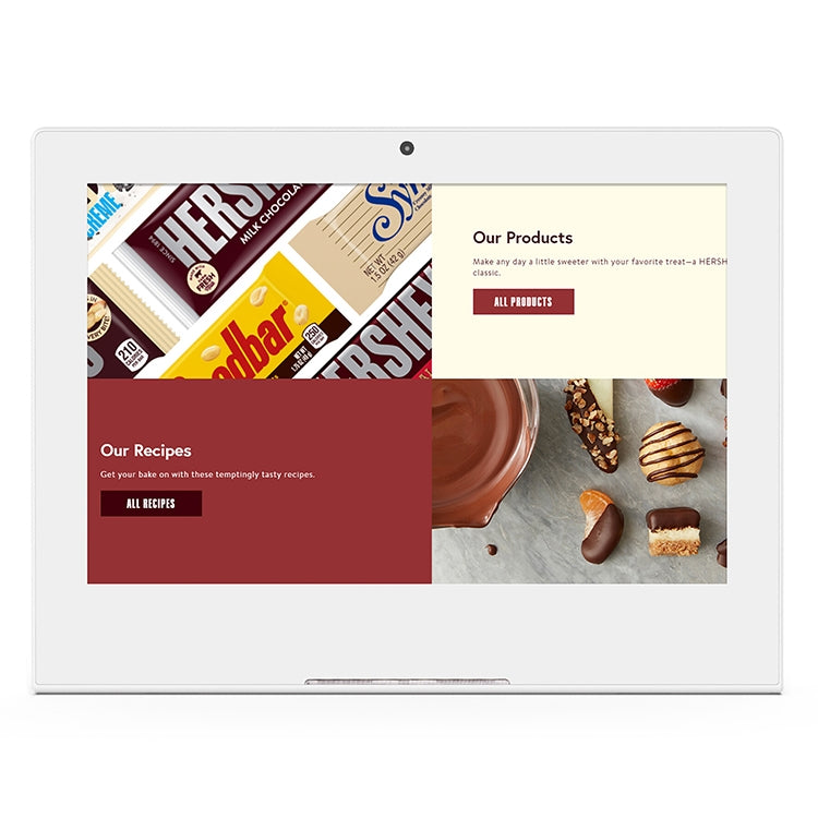 10.1 inch IPS Screen All in One PC, 1GB+16GB, Android 6.0, Quad Core Cortex A17, 1.2G, RK3128, Support RJ45 & Bluetooth & WiFi & TF Card & HDMI (White) - All in One PC by PMC TechLife | Online Shopping South Africa | PMC TechLife