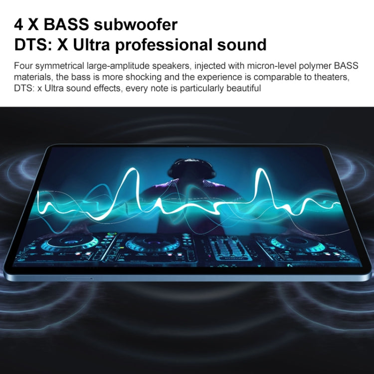 Honor Tablet V7 Pro WiFi BRT-W09, 11 inch, 8GB+128GB, MagicUI 5.0(Android R) MediaTek 1300T Octa Core, Support Dual WiFi / Bluetooth / GPS, Not Support Google Play(Blue) - free shipping - PMC TechLife - Order now!