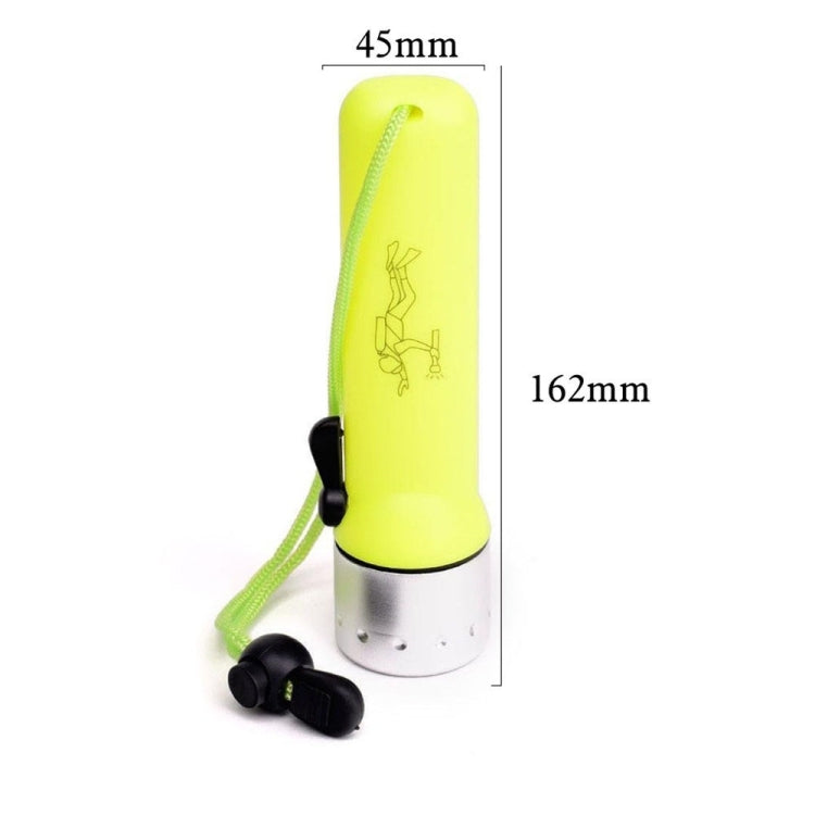 Waterproof Underwater Diving LED Flashlight Adjustable Torch Diving Work Fishing Hunting Lamp - LED Flashlight by YWXLight | Online Shopping South Africa | PMC TechLife