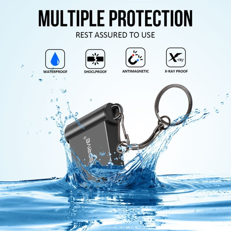 MicroDrive 32GB USB 2.0 Metal Mini USB Flash Drives U Disk (Grey) - USB Flash Drives by MicroDrive | Online Shopping South Africa | PMC TechLife | Buy Now Pay Later Mobicred