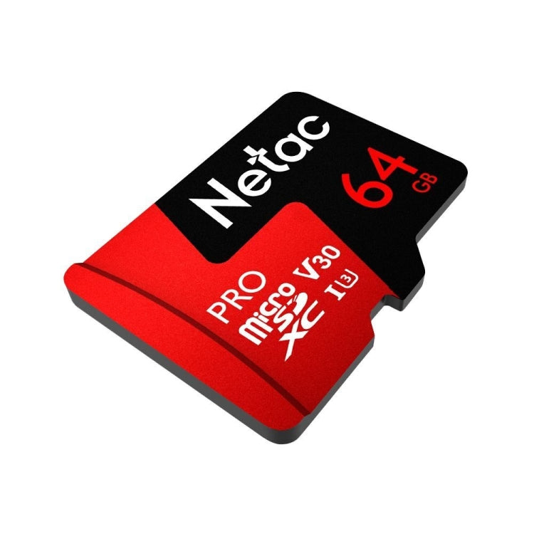 Netac P500 PRO 64GB U3 Speed Level Automobile Data Recorder Monitor Camera Memory Card TF Card - Micro SD Card by Netac | Online Shopping South Africa | PMC TechLife | Buy Now Pay Later Mobicred