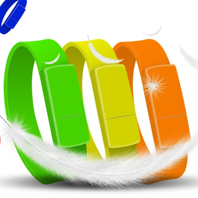 MicroDrive 128GB USB 2.0 Fashion Bracelet Wristband U Disk (Black) - free shipping - PMC TechLife - Order now!